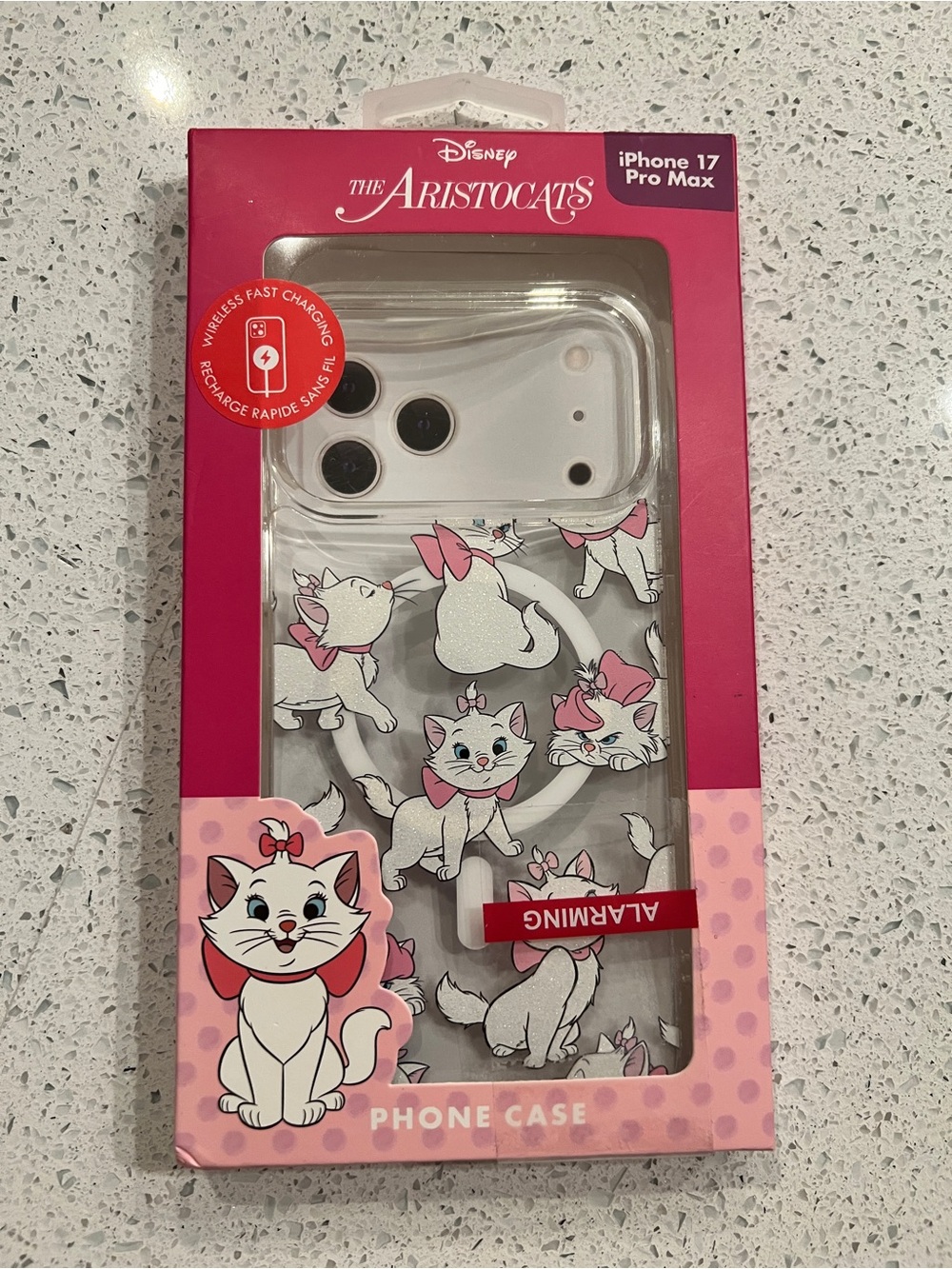 Disney The Aristocats Pink iPhone 17 Pro Max Case